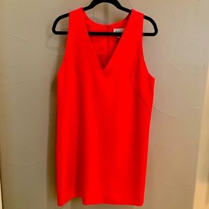 Milly Mini Shift Dress in Hot Pink